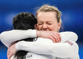 Storbritannien tog sitt första OS-guld i Peking