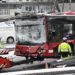 Tre bussar i trafikolycka – sju till sjukhus