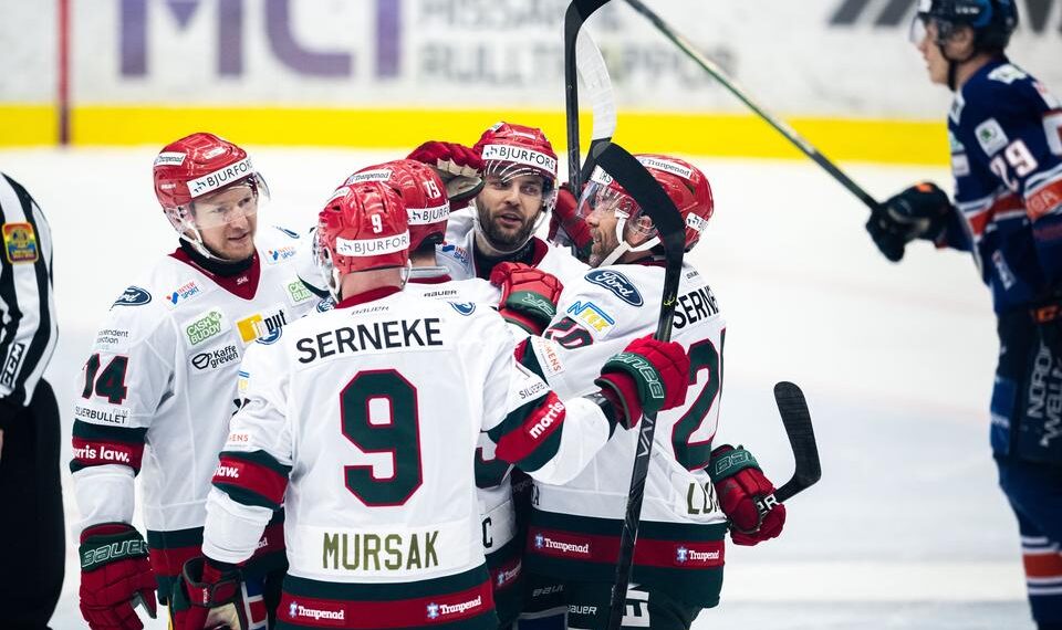 Frölundas stora glädje – slog ut Växjö med 4–0 i matcher