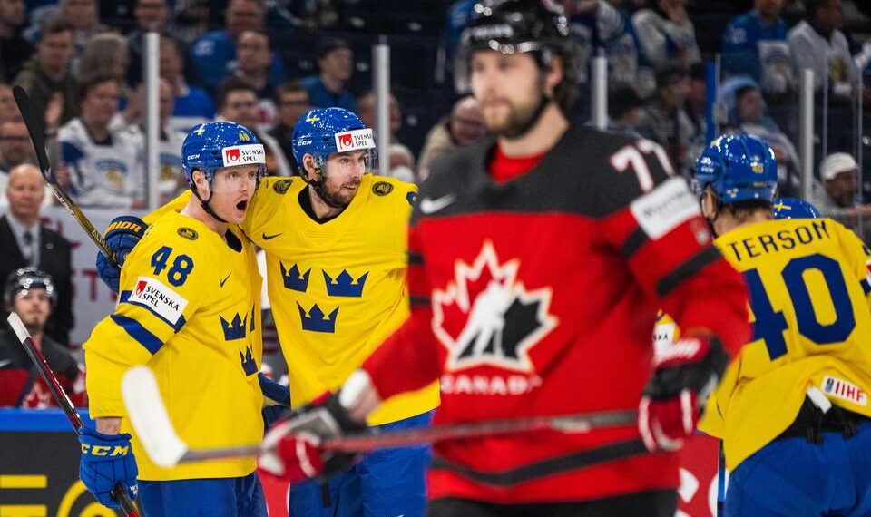 Sverige utslaget ur VM – kollapsade i kvartsfinalen mot Kanada