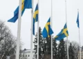 Polisen hedrade Mats Löfving med tyst minut