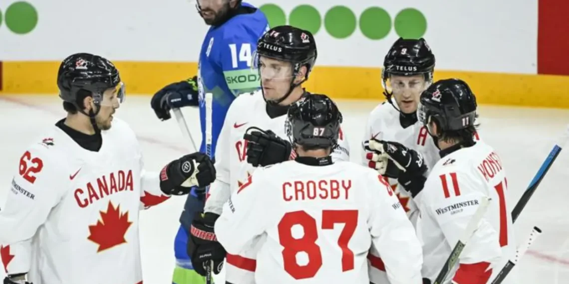Kanada Stänger Ut Slovenien i Öppningen av Ishockey-VM, Sverige Slår Österrike