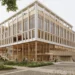 Henning Larsen designs timber community centre in Sweden