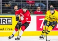 Sweden scores 3 goals in final 20 minutes to defeat Canada in World Junior exhibition action